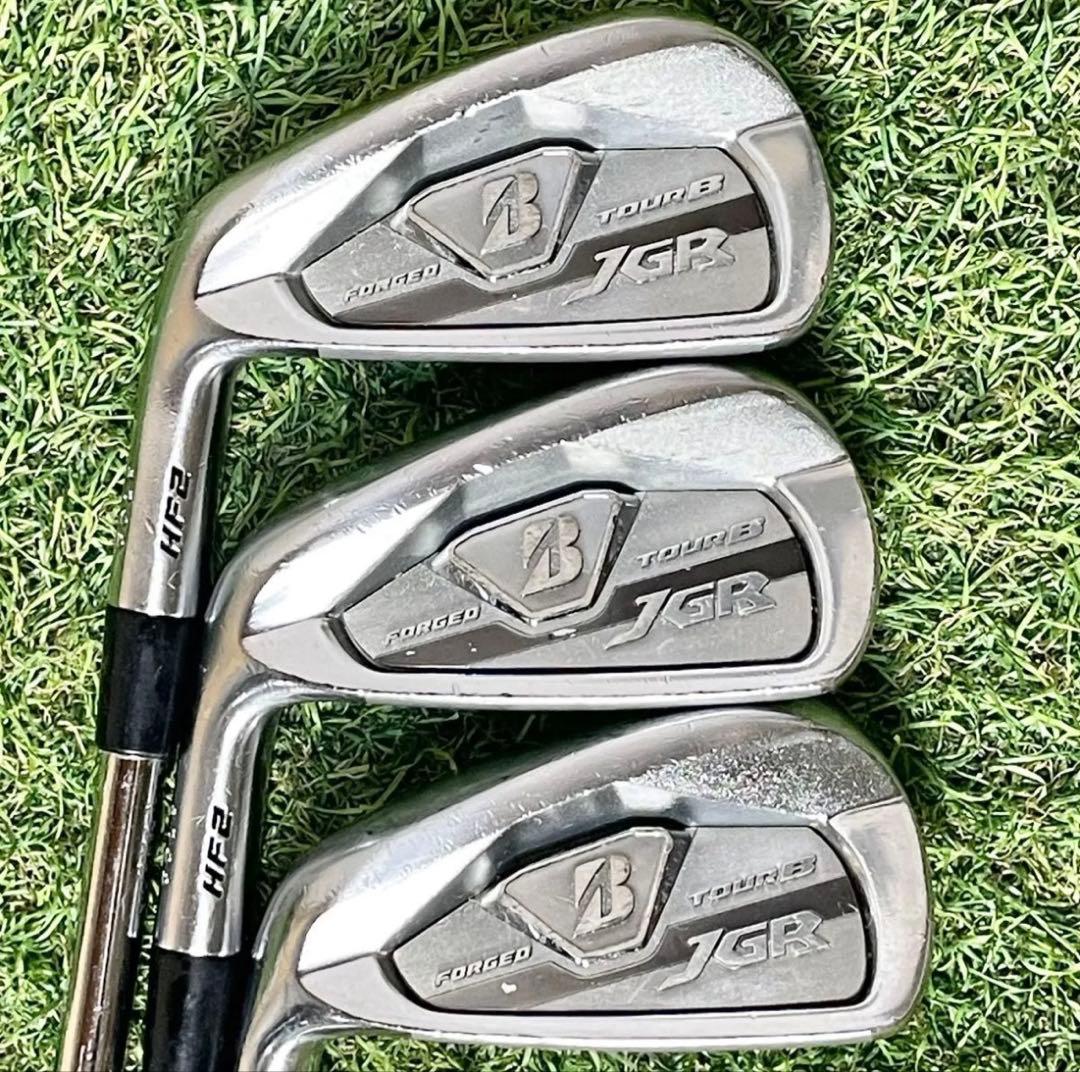 【貴重レフティ】ブリヂストン JGR HF2 アイアンセット 6本 S 左 良品