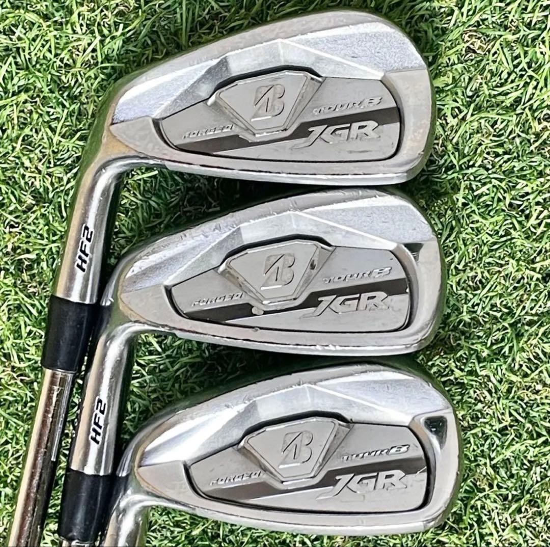 【貴重レフティ】ブリヂストン JGR HF2 アイアンセット 6本 S 左 良品