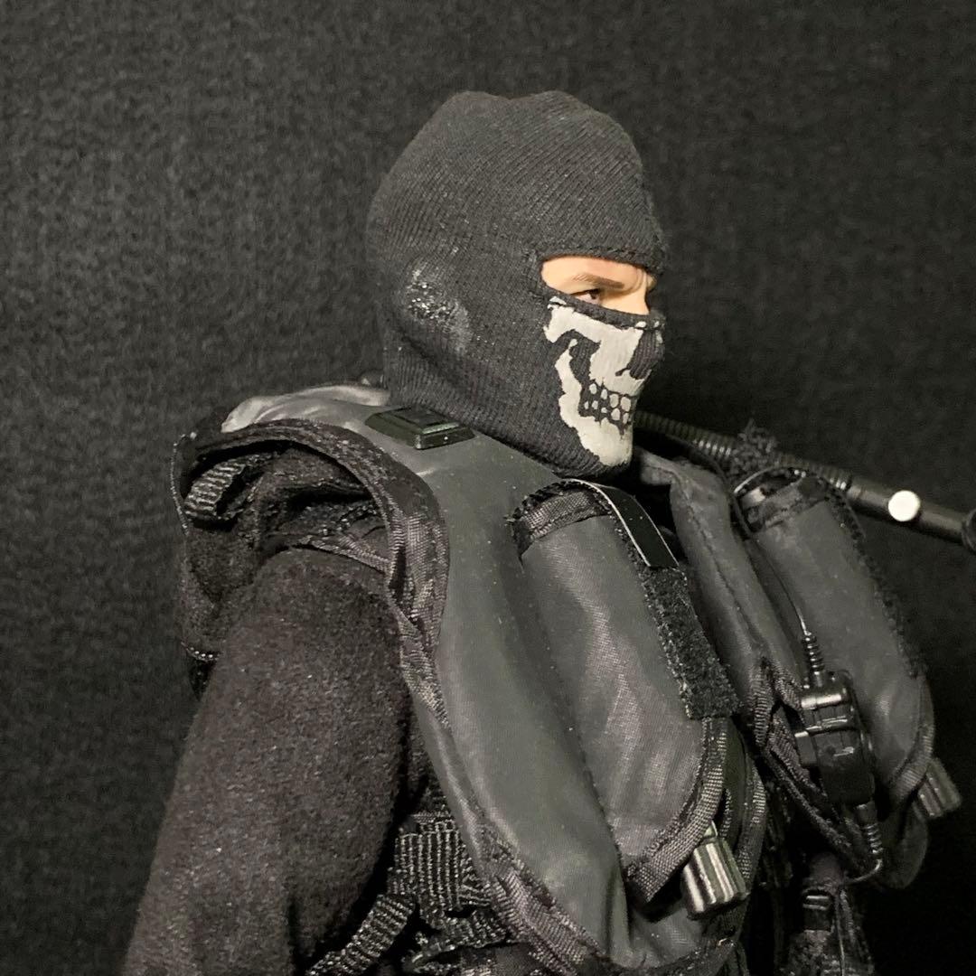 1/6 カスタムフィギュア　UDT Ghost フロッグマン　ダイバー