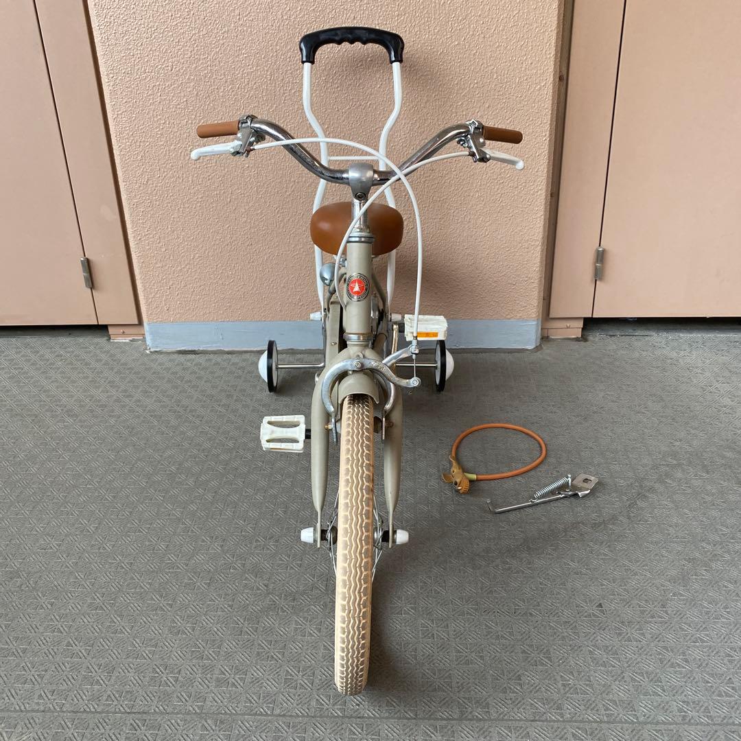 【送料込み】little tokyobike16インチ アイボリー 補助輪なし