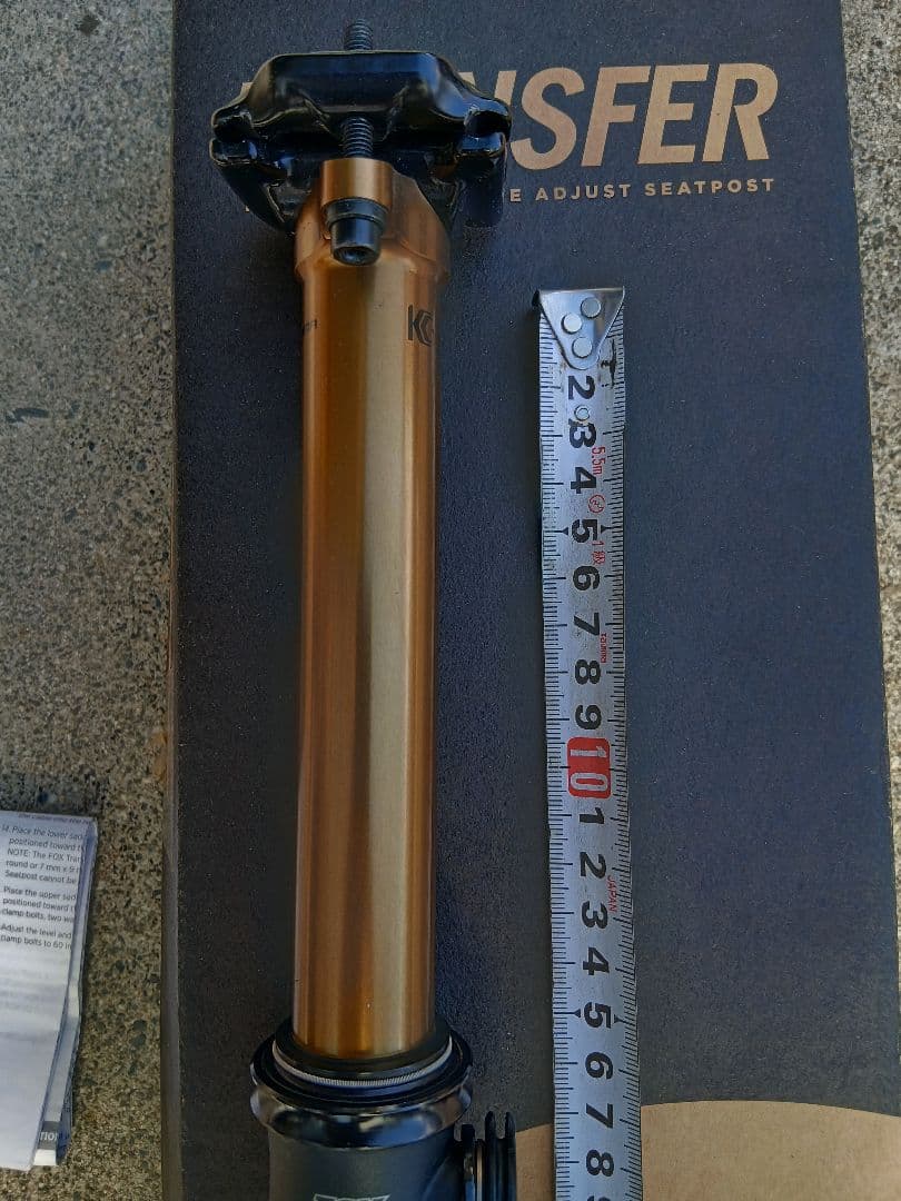 FOX TRANSFER ドロッパーシートポスト 31.6mm