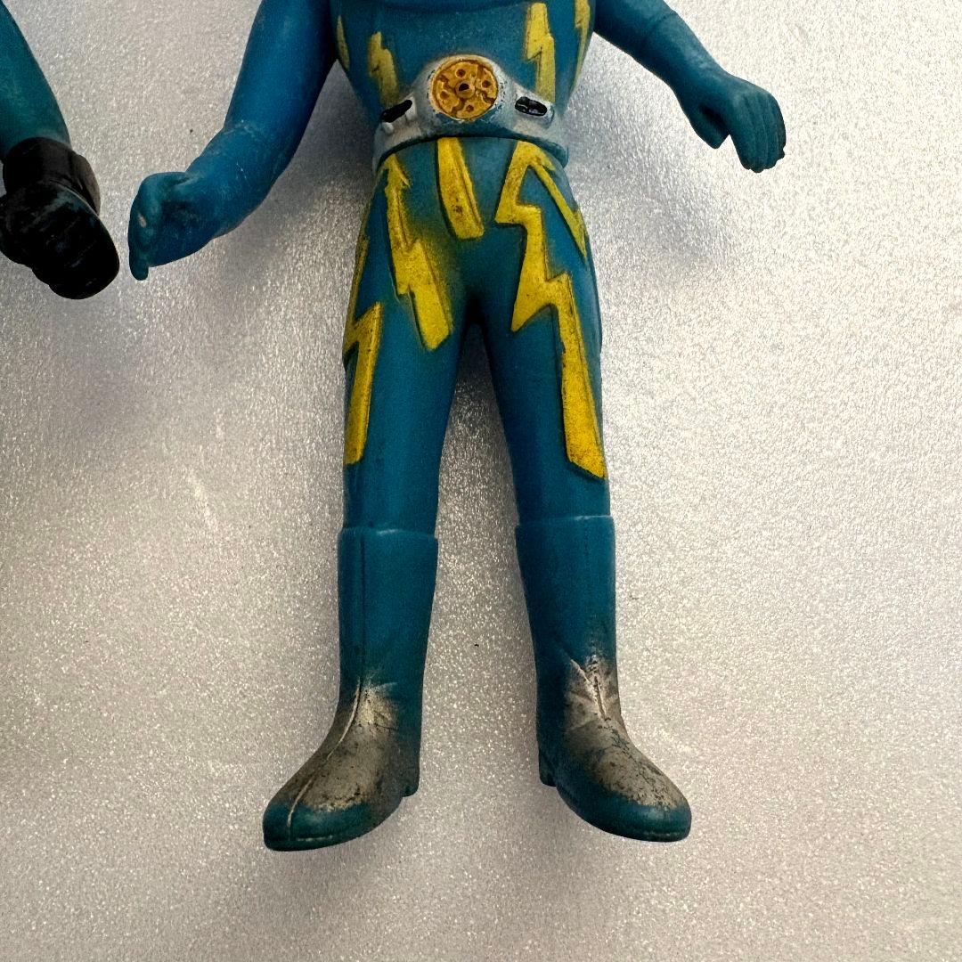 イナズマン 当時物 ソフビ 2体セット
