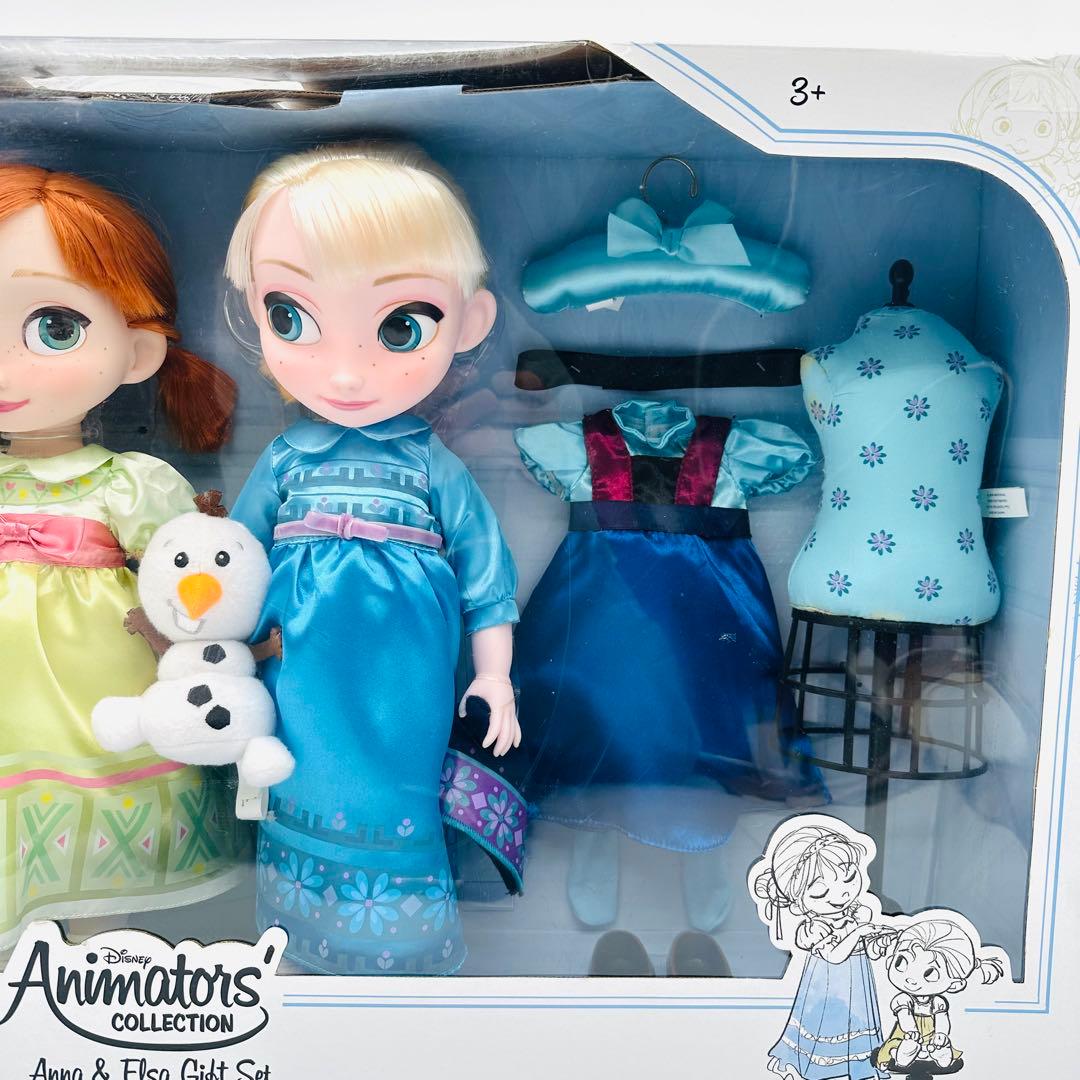 ディズニー アニメーターズコレクション アナとエルサ 人形セット