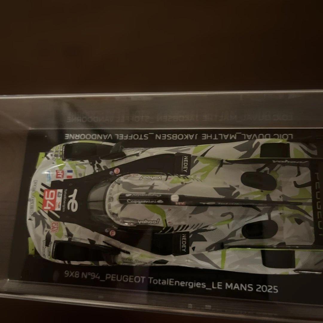 ミニカー PEUGEOT 9X8 TotalEnergies Le Mans 2025