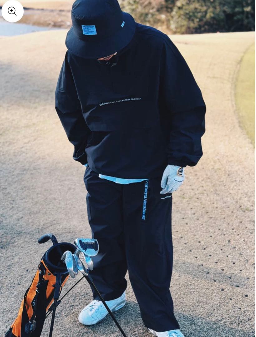 新品！GOOLD GOLF ROCKERS セットアップ　黒　L