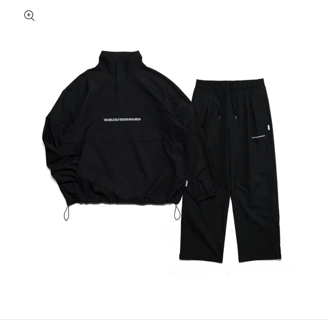 新品！GOOLD GOLF ROCKERS セットアップ　黒　L