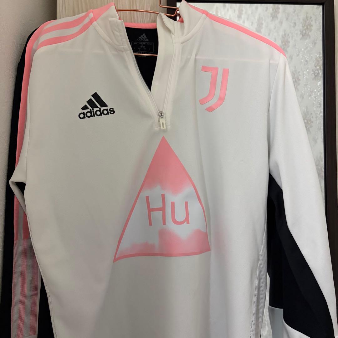 adidas Juventus コラボ ジャージ ホワイト ピンク