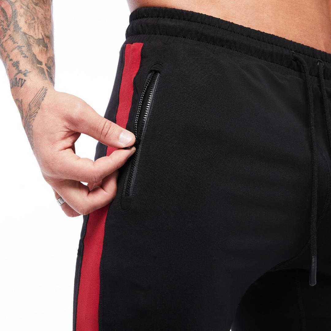 その他 VANQUISH BLACK SWEATPANTS RED LINE