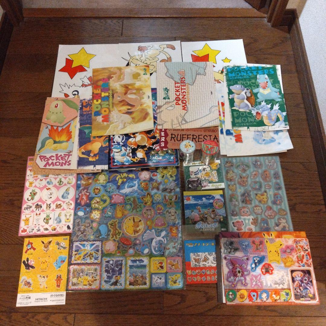 ポケモン　シール　ステッカー　ノート　まとめ売り