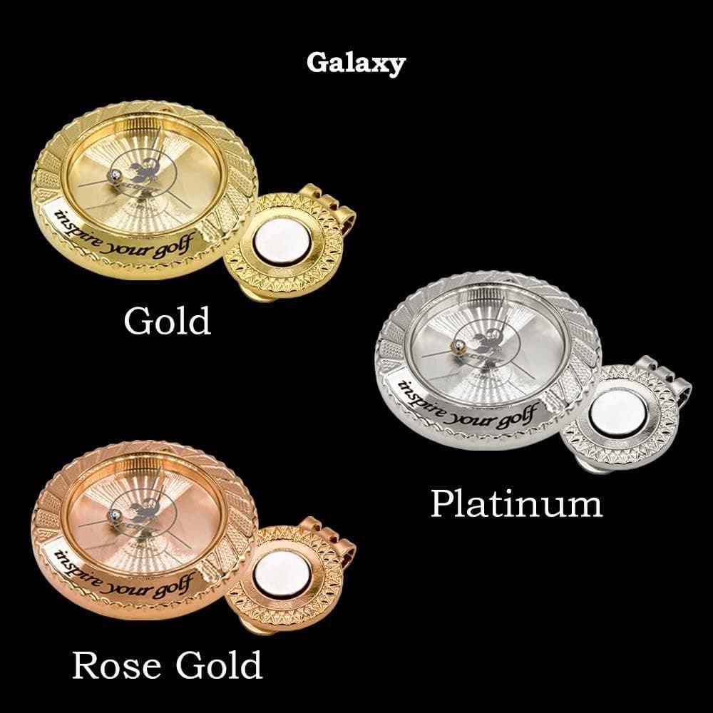 スコルピ水平器ボールマーカー　Galaxy　ギャラクシー　刻印なし　ゴールド