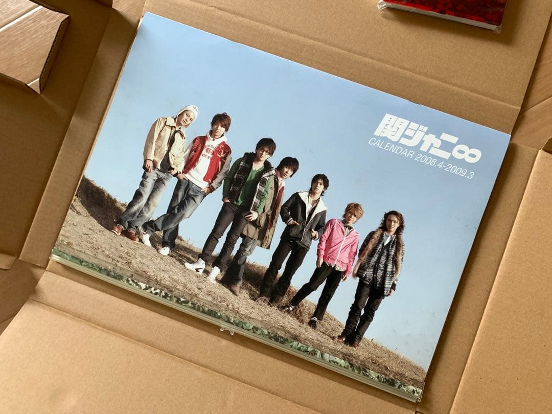 超稀有 2008年 関JANI∞ 曆 全新未拆封 カレンダー 生徒手帳 絶版箱付
