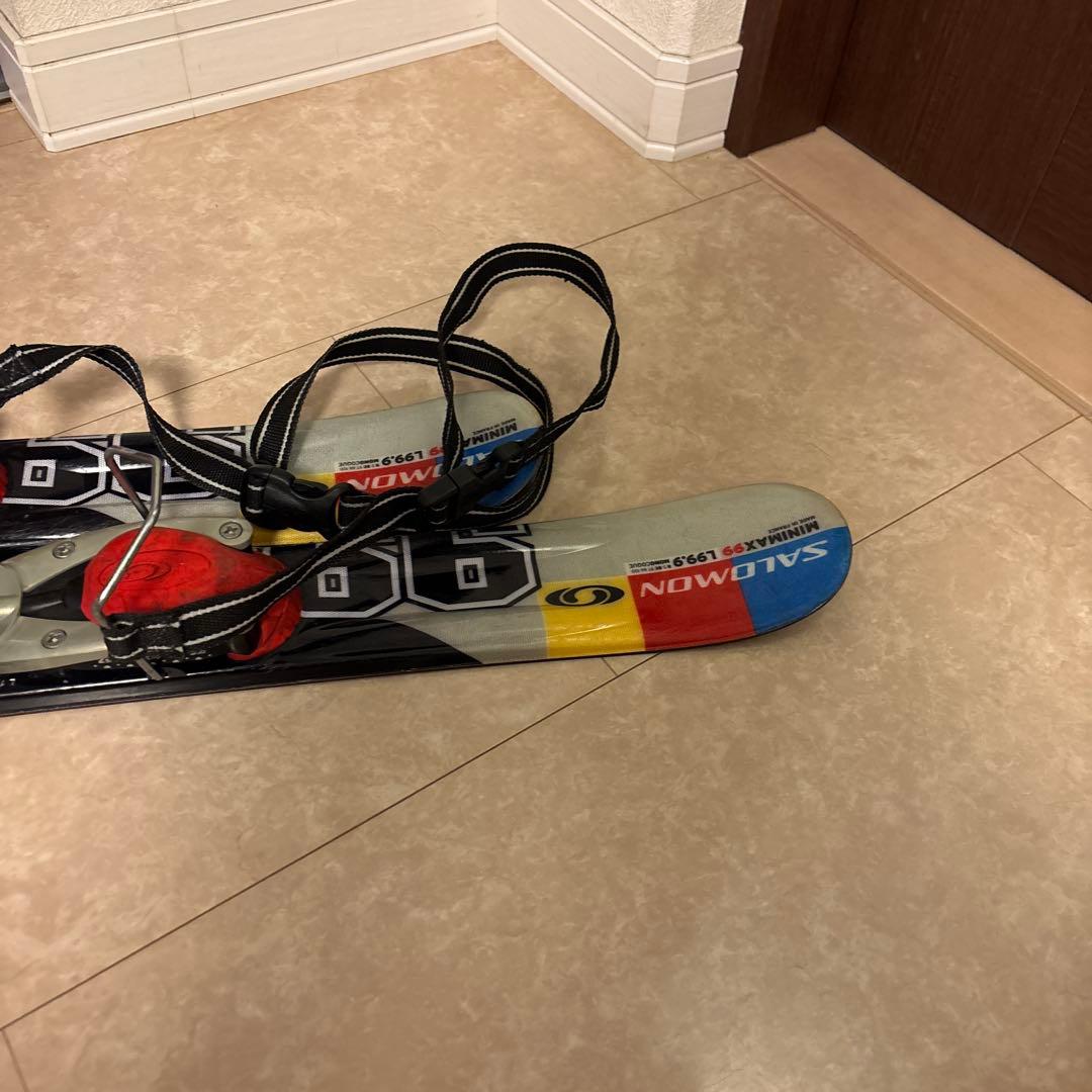 SALOMON スノーカービング ショートスキー 99cm ファンスキー