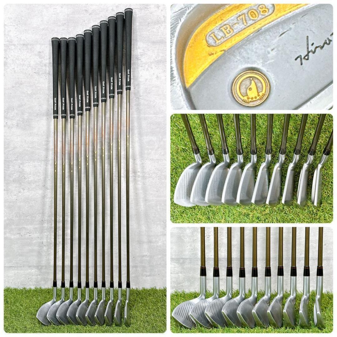 HONMA ホンマ LB-708 アイアンセット 金モグラ 金帯 【K491】