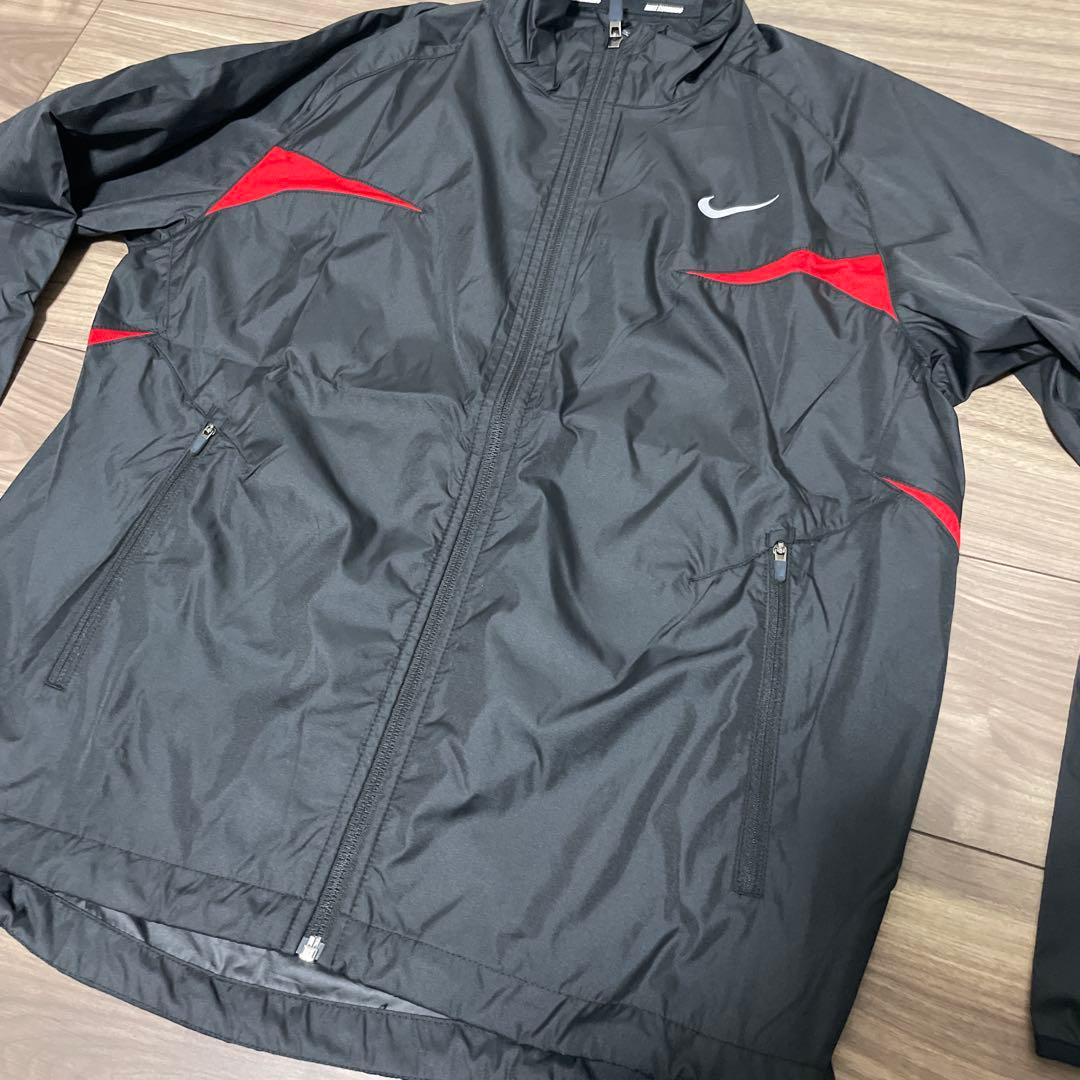 NIKE ナイロン セットアップ L M ランニング ウインドブレーカー 上下