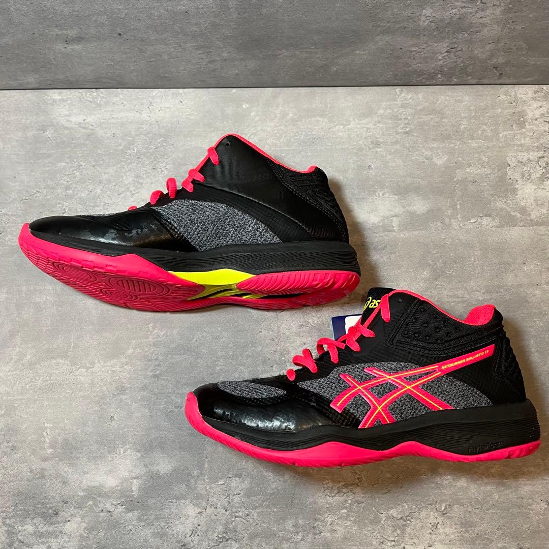 【新品タグ】asics NETBURNER BALLISTIC FF 23.5