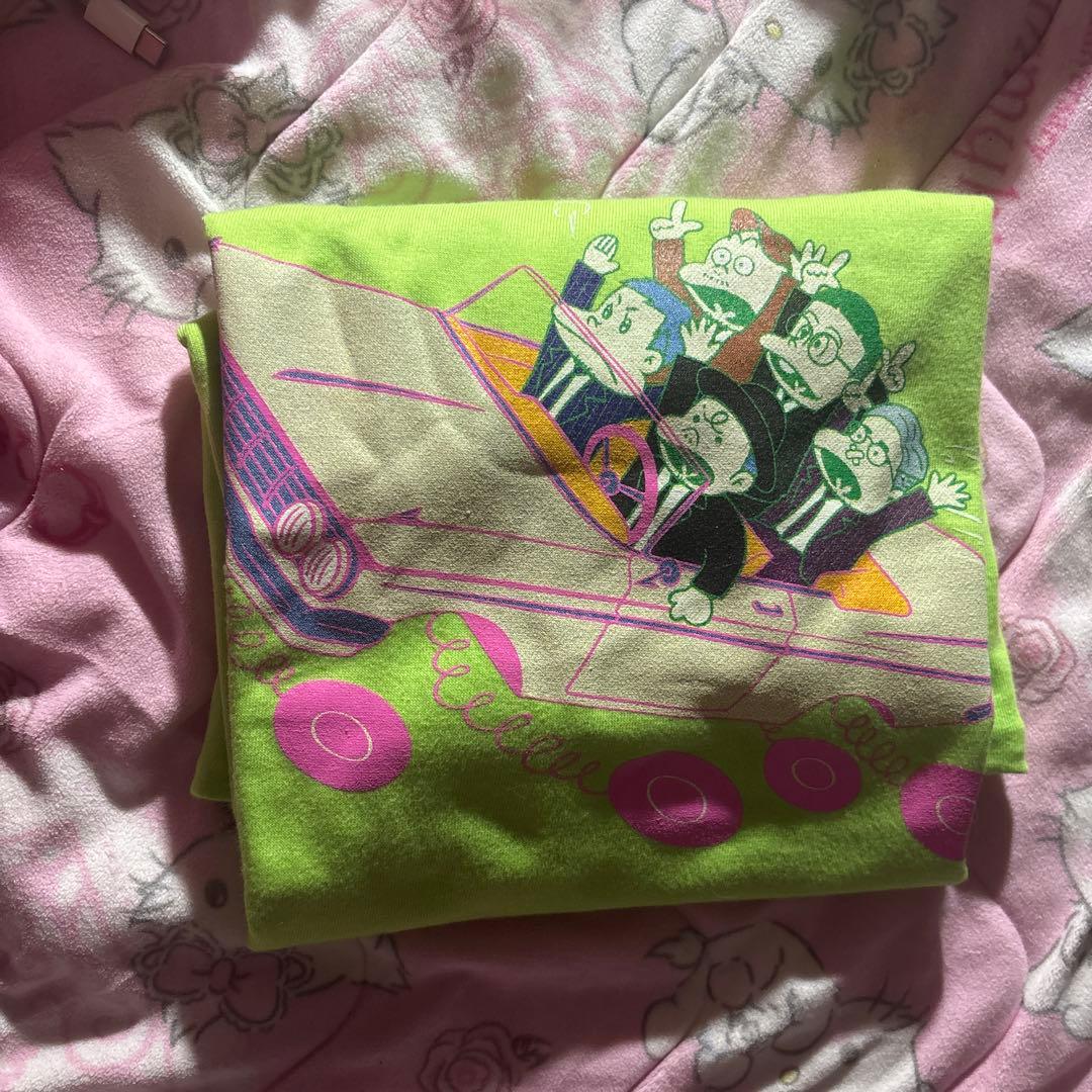 RIP SLYME Tシャツ ネオングリーン Mサイズ