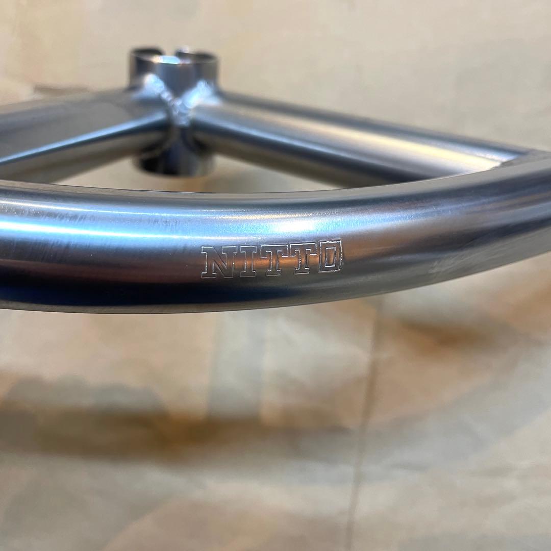【新品未使用】NITTO b903 bullmoose bar シルバー