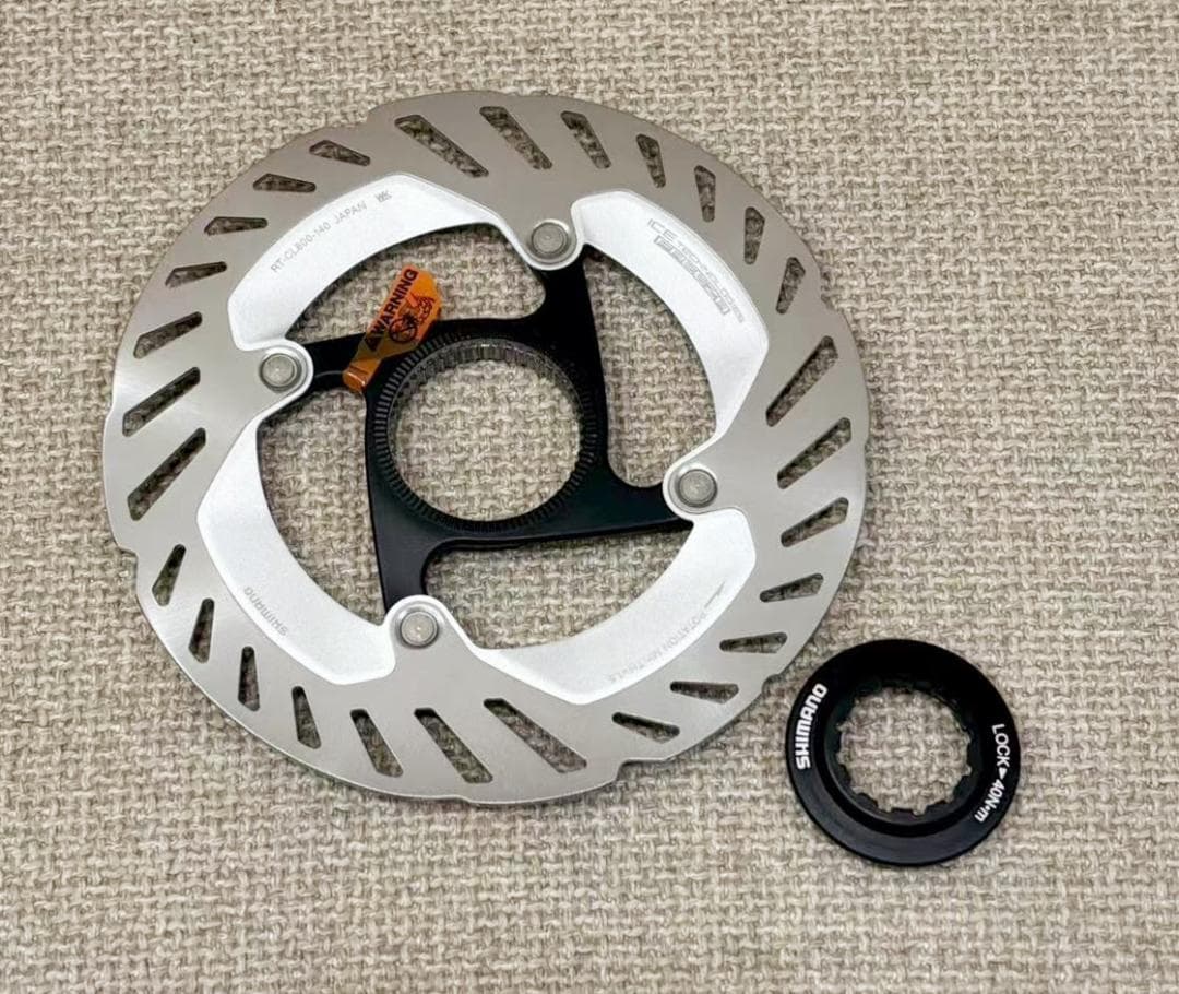 新品未使用　RT-CL800 ディスクブレーキローター160+140mmセット