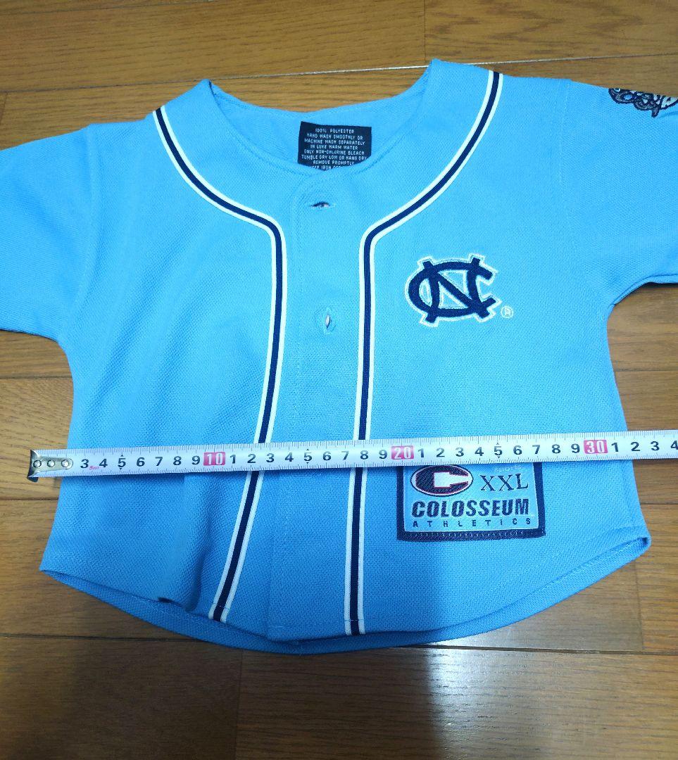 UNC Tar Heels ノースカロライナ ベースボールシャツ 古着