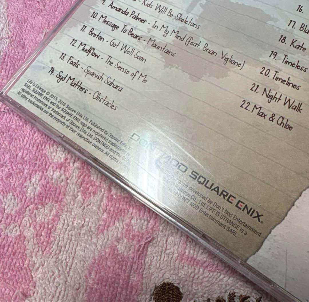 Life is strange ライフイズストレンジ サントラ CD