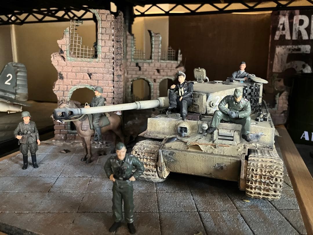 1/35TIGER1オットーカリウス　レニングラード包囲戦【ジオラマセット】