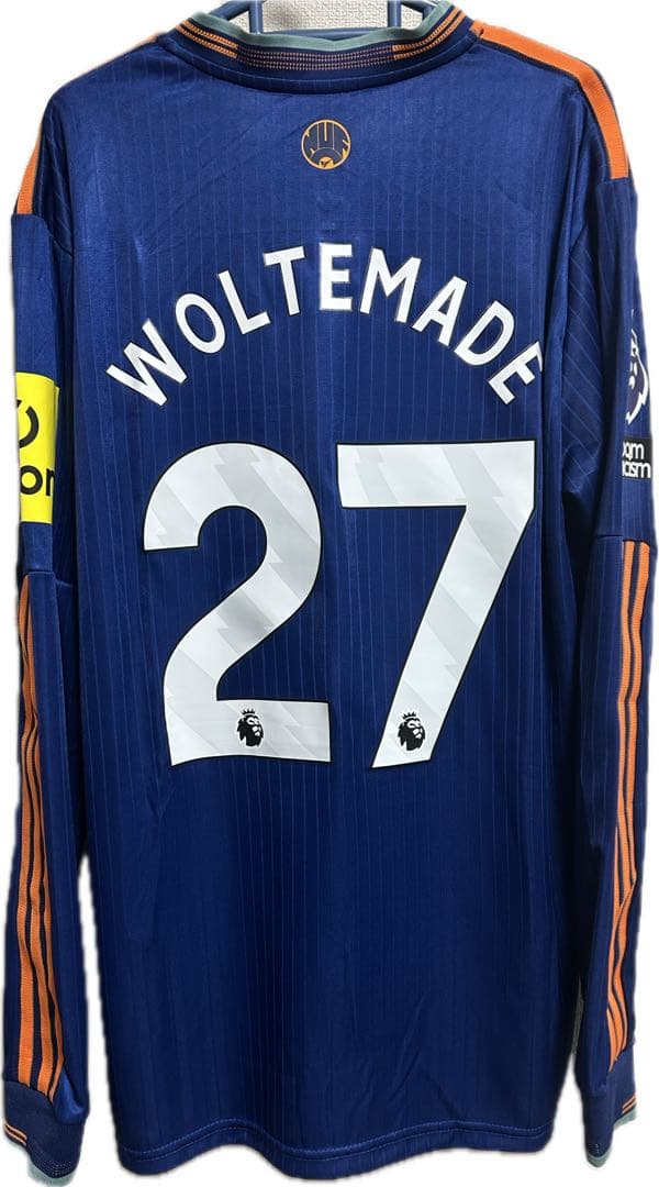 s*3様 ニューカッスル　サード　長袖 Woltemade 27番新品未使用タグ