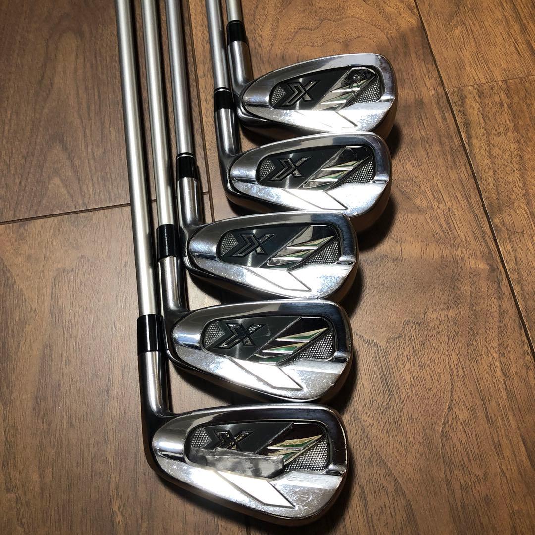 中古　アイアンセット　5本　6〜P ゼクシオX MCI 80 S