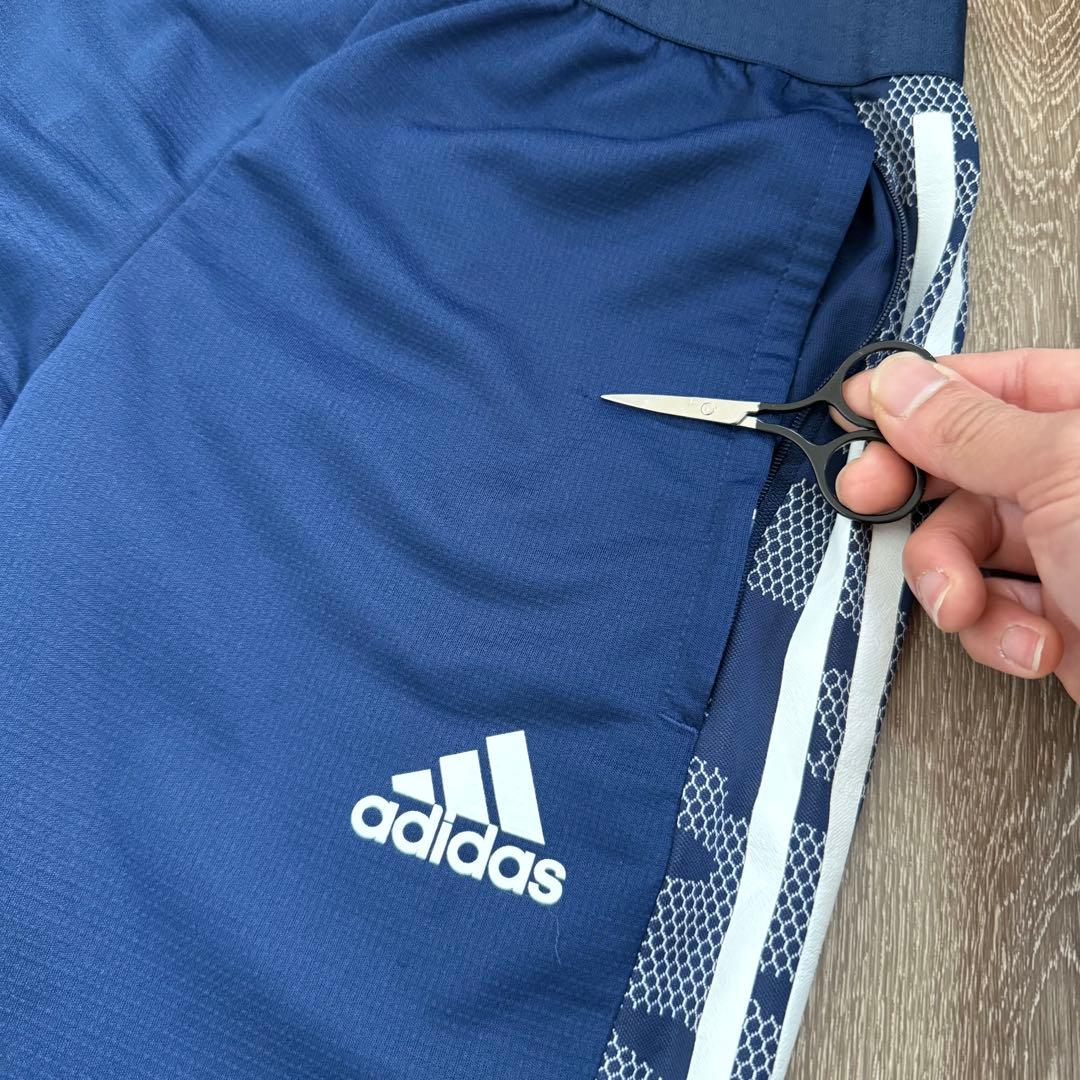 美品 adidas アディダス サッカー トレーニングウェア ジャージ 上下 S