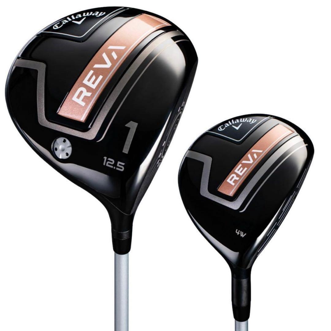 【新品未使用】Callaway REVA レディース ゴルフクラブセット バッグ