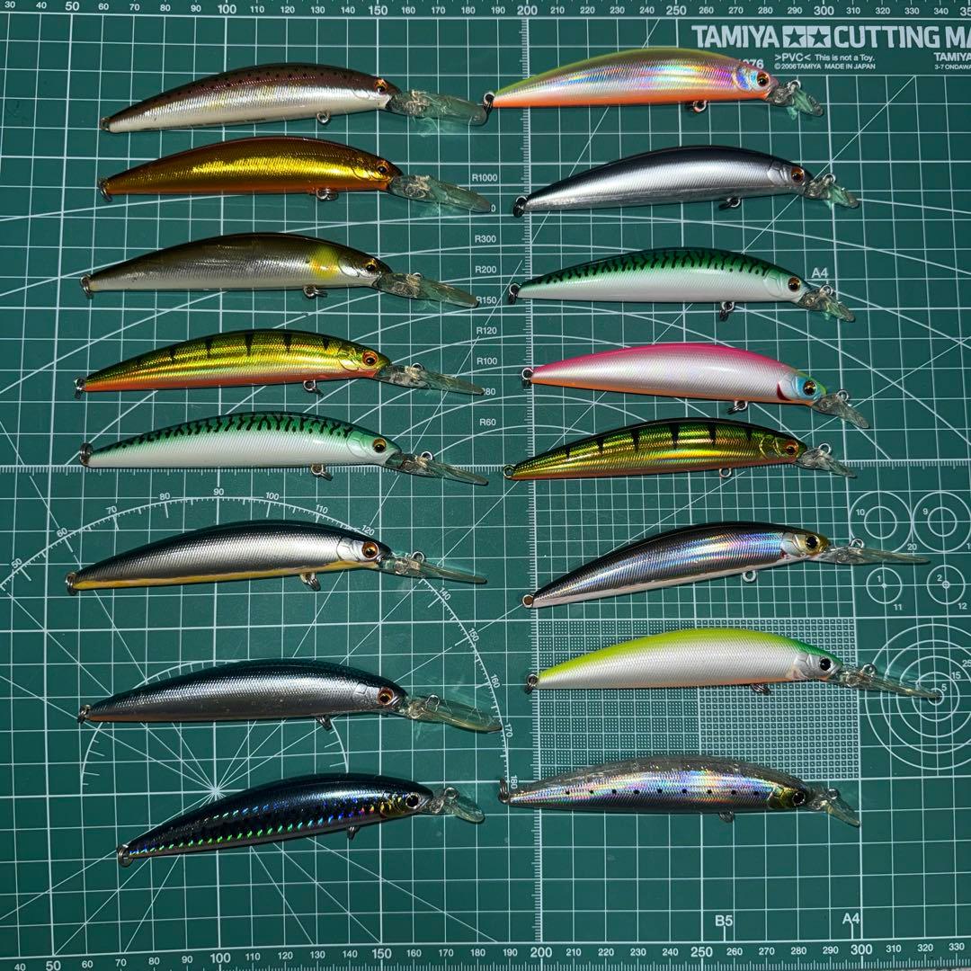 【中古品】ダイワ カレントマスター桜鱒スペシャル　ケース付き16個セット【絶版】