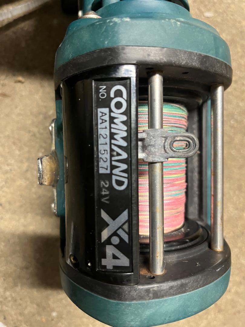 COMMAND CX-4 電動リール DC 24V ジャンク品