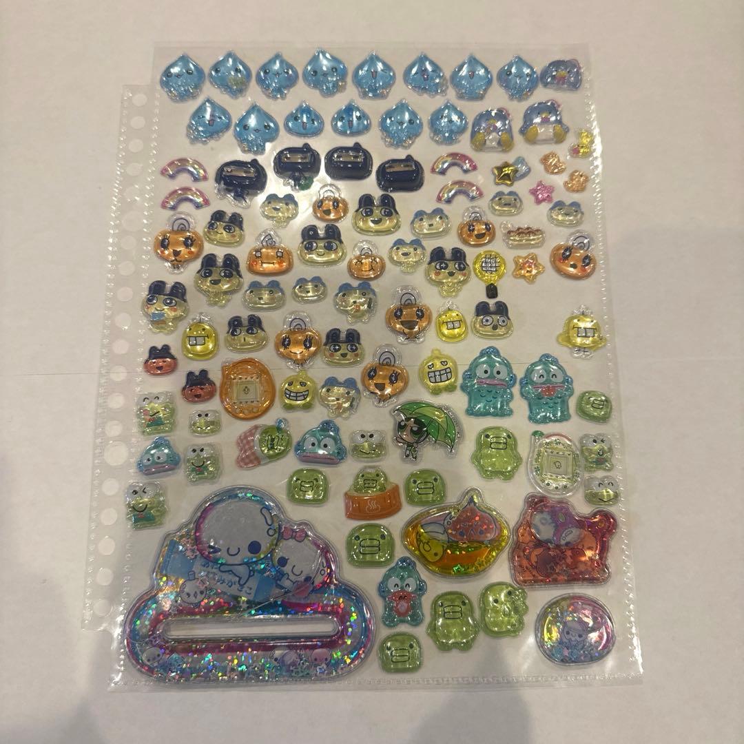 A5 シール帳 完成品 8ページ分