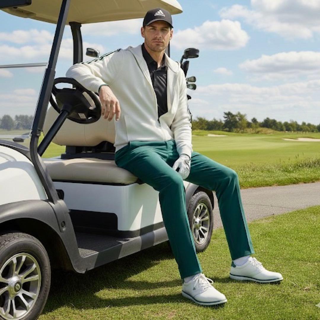 ⭐︎新品•タグ付⭐︎adidasゴルフ プライムニット フルジップフーディー L