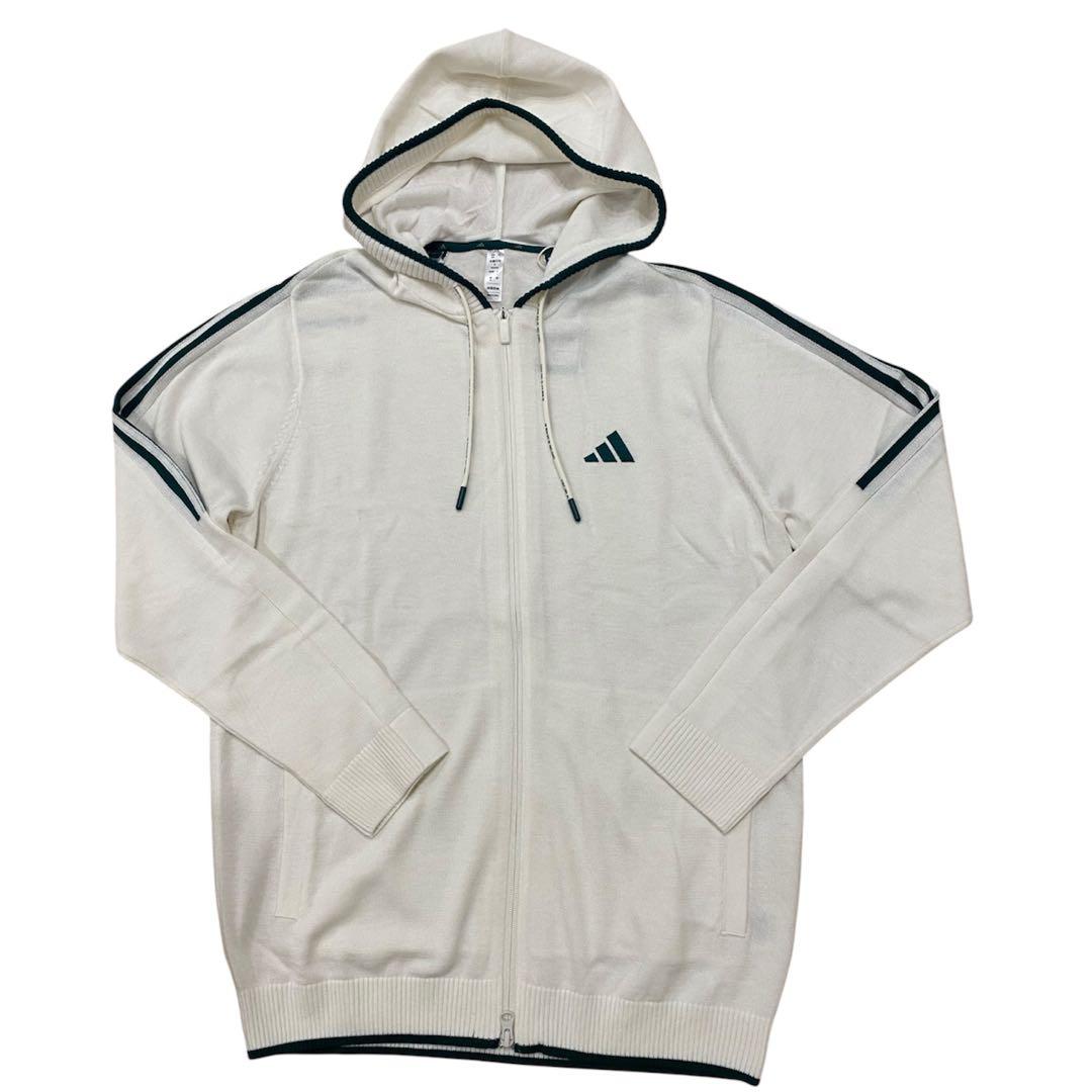⭐︎新品•タグ付⭐︎adidasゴルフ プライムニット フルジップフーディー L