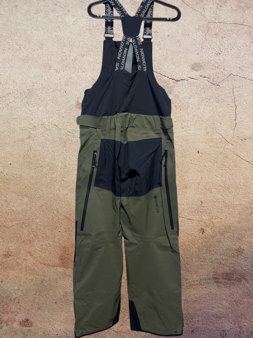 サロモン メンズ シェルビブパンツ M MOON PATROL GORETEX