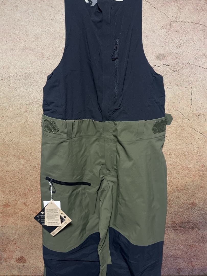 サロモン メンズ シェルビブパンツ M MOON PATROL GORETEX