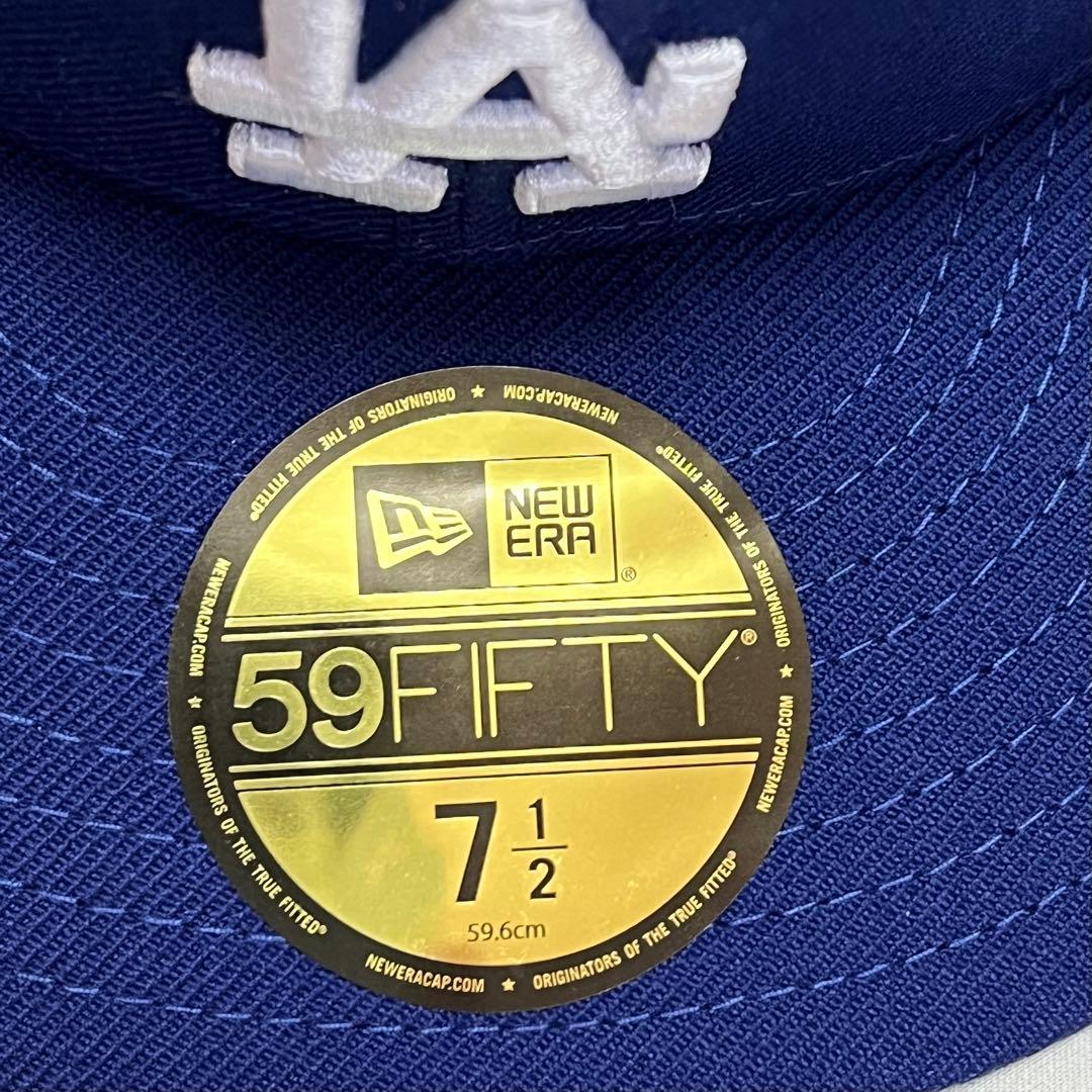[新品] NEW ERA 59FIFTY ドジャース キャップ 7 1/2