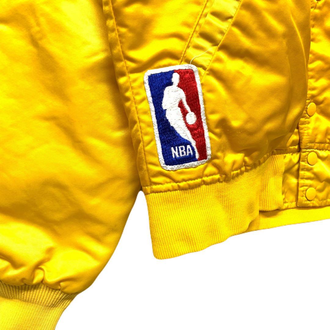 90s USA製 STARTER レイカーズ スタジャン Sサイズ NBA