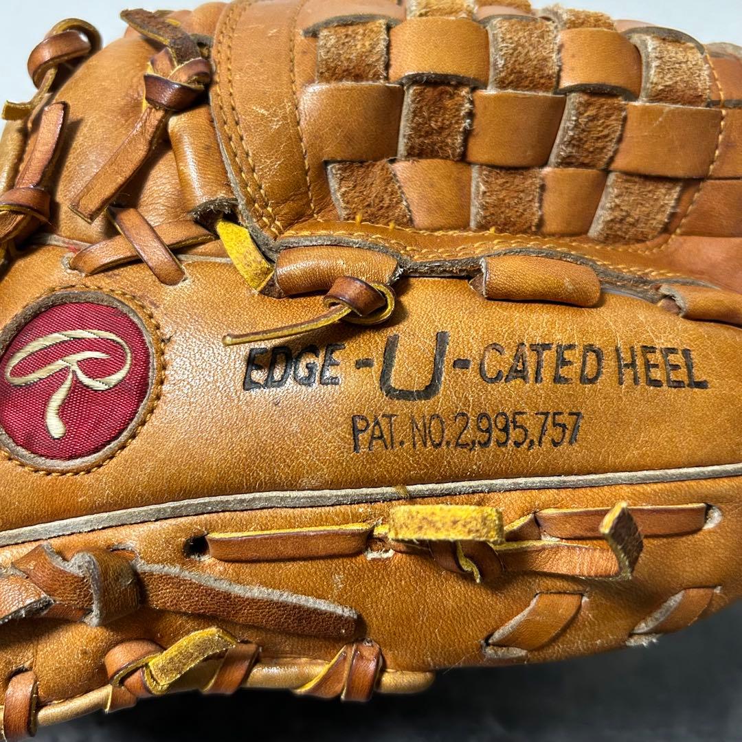 希少 Rawlings EDGE-U-CATED HEEL 野球グローブ