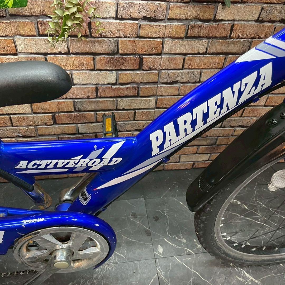 【135】子供用自転車 子供車 PARTENZA ブルー 20インチ