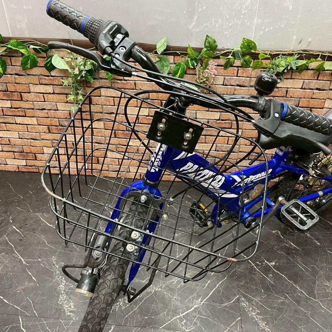 【135】子供用自転車 子供車 PARTENZA ブルー 20インチ