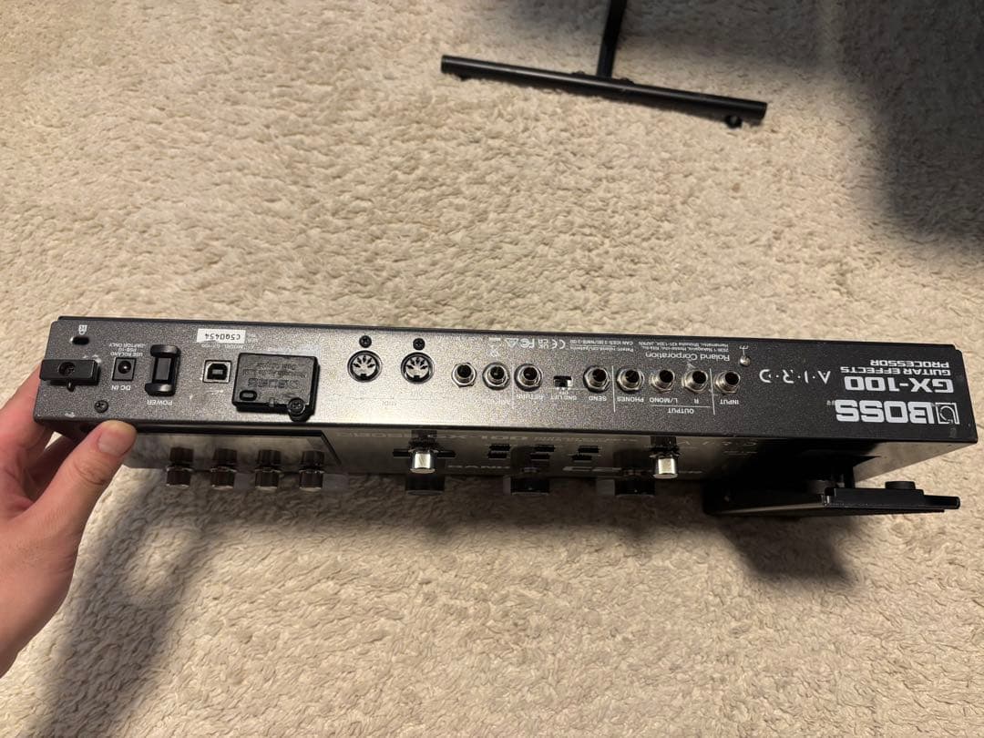 【BTアダプター付き】BOSS GX-100 マルチエフェクター