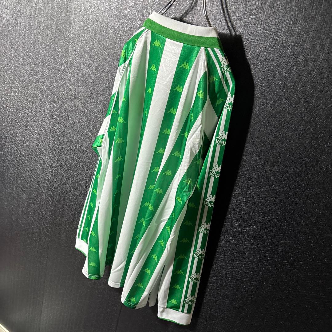 【★レアル・ベティス】 Kappa サッカー レトロ ユニフォーム 長袖 2XL
