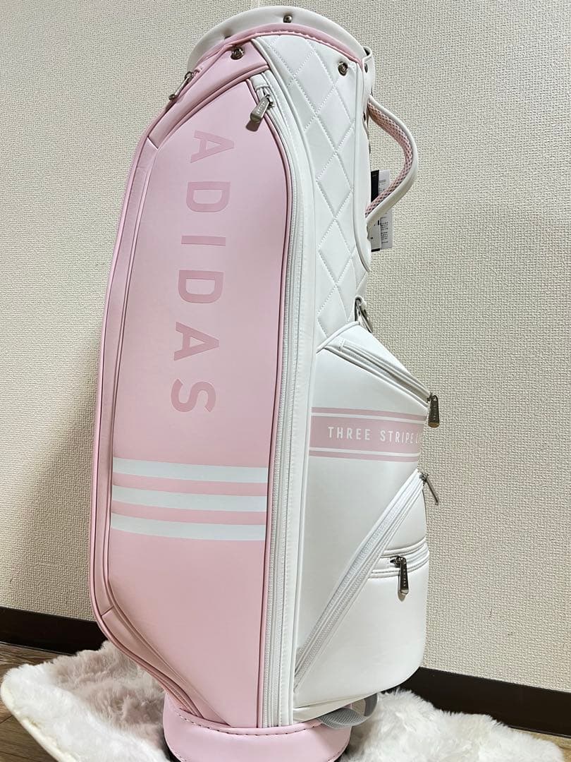 アディダス adidasゴルフ スリーストライプス キャディバッグ
