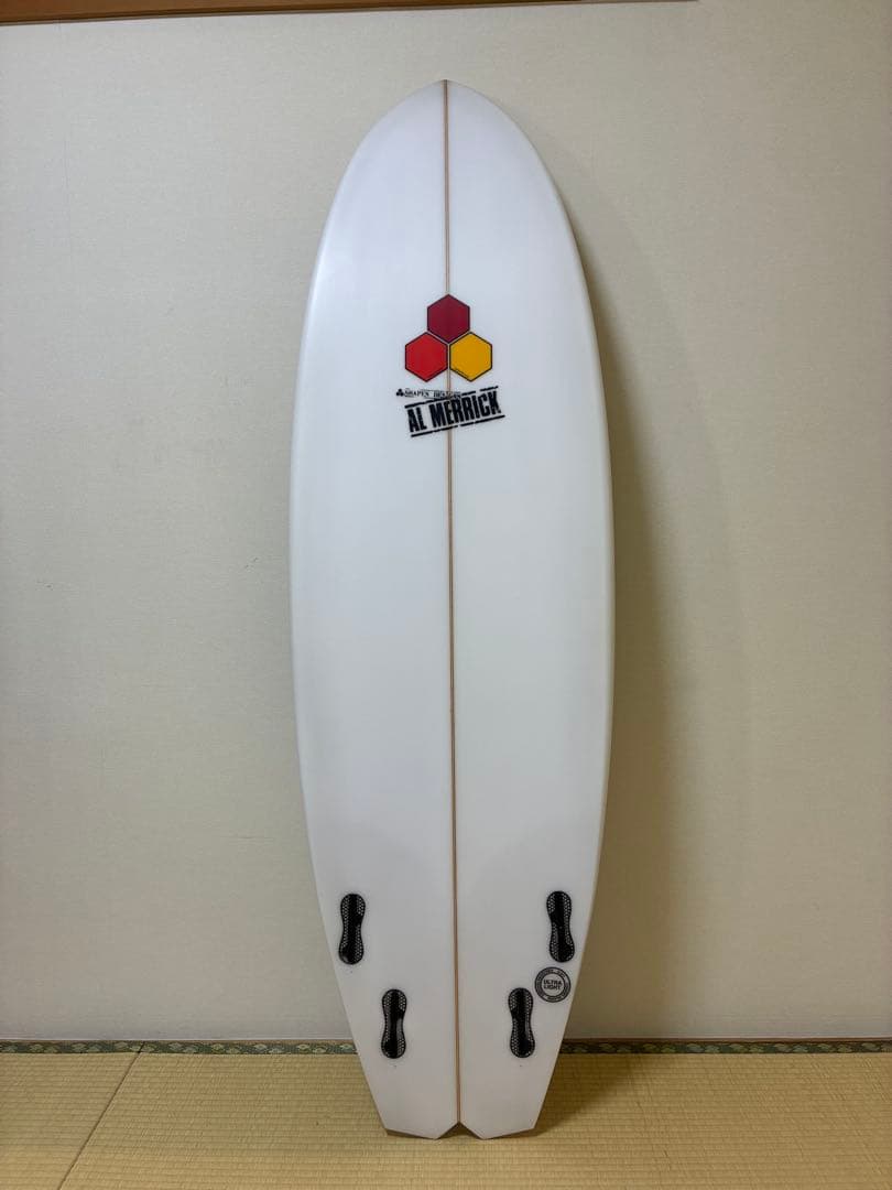 CHANNEL S サーフボード　BOBBY QUAD 5'8