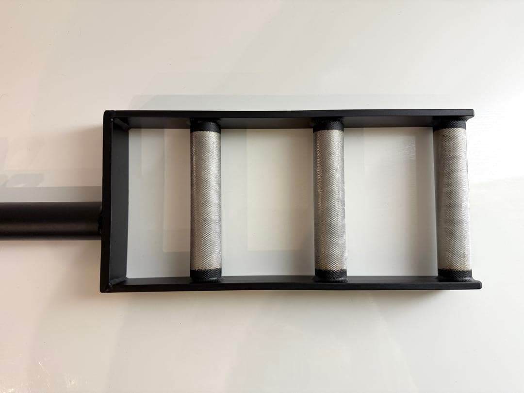 トリプルパラレルグリップラットプルダウンバー44cm66cm88cmローレット
