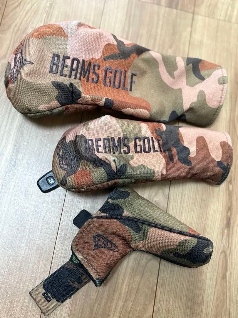 BEAMS GOLF 迷彩キャディバッグ