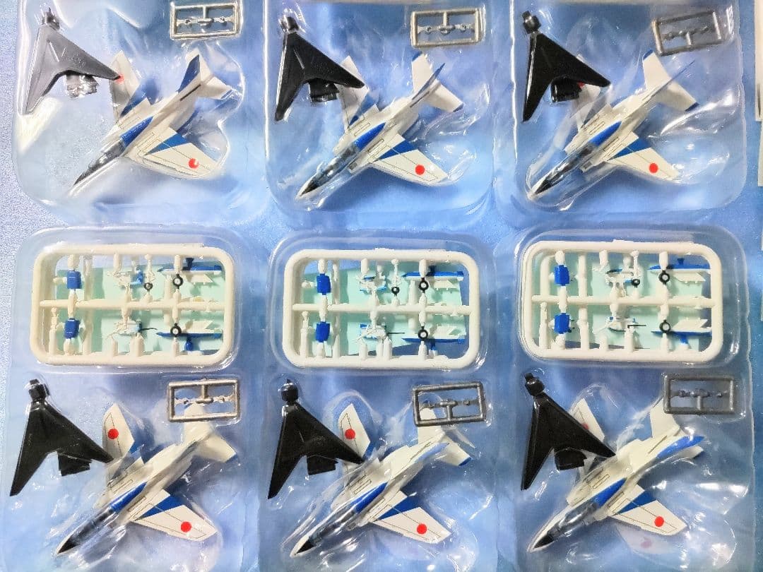 あの日の、ブルーインパルス【5. T-4　6機セット】未使用・未組立/エフトイズ
