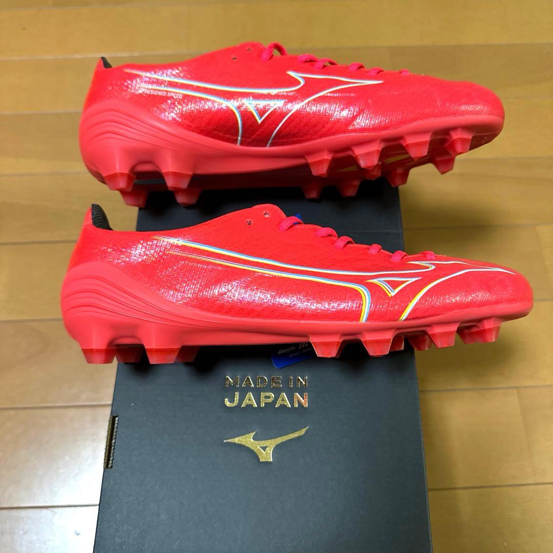新品未使用　ミズノ α アルファ ジャパン mizuno 25.5