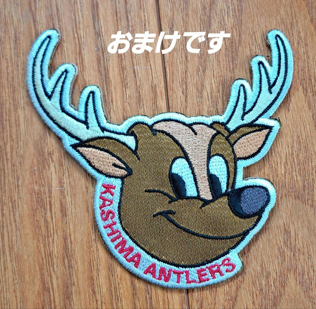 鹿島アントラーズ 初期 ユニフォーム エネーレ nr マスコット ワッペン付き